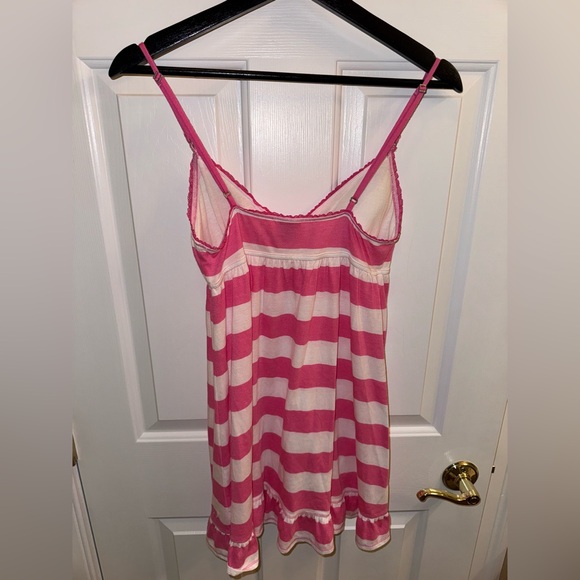 Pink and White Striped Dress - Picture 6 of 8